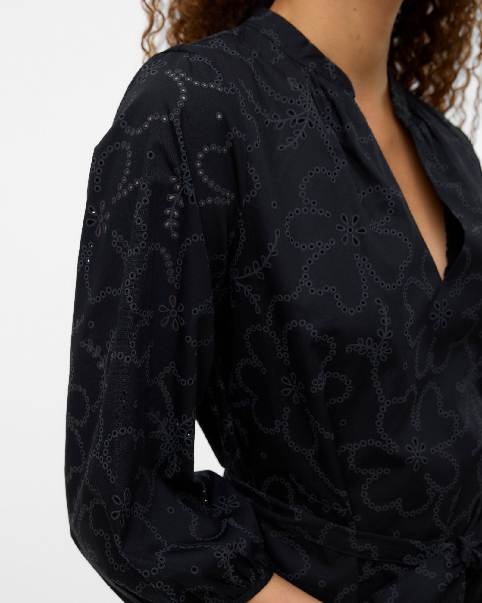 VMDORA LONG SLEEVE MINI DRESS